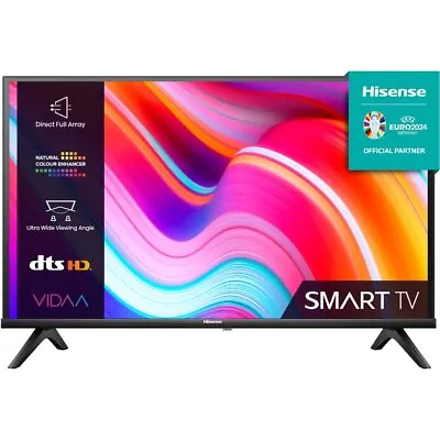 Hisense 40A4KTUK 4 Series Full HD Smart TV - Black • £208.99