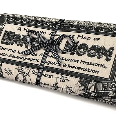 Moon Map Tea Towel / Bar Towel | 100% Cotton • £16.95