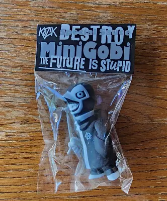 Sealed MIB Kozik Mini Gobi Muttpop Best Roy Black And White Special Sauce • $30