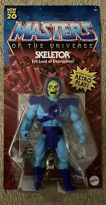New Masters Of The Universe Origins Skeletor 5.5 Action Figure Retro 2020 Mattel • $19.95
