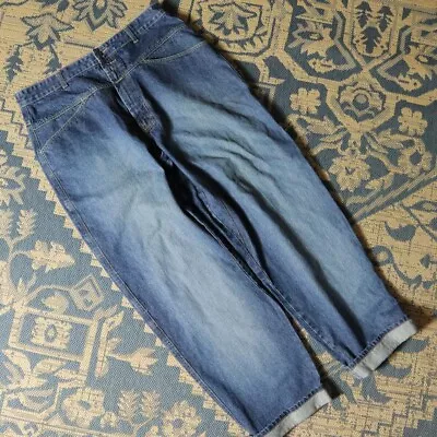 Marithe Francois Girbaud Jeans Button Fly Y2K 36/32 Reg Fit Blue • $50