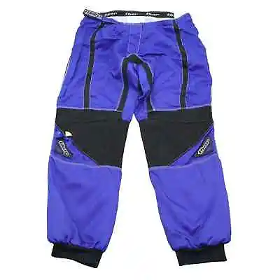 Thor Pants Mens 42 Blue Flow MX Motocross Armortex Adjustable Belt Outdoor Wear • $17.92