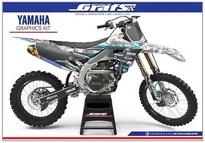 YAMAHA Complete Dirt Bike Graphics Kit For YZ YZF 50 65 85 125 250 450 Camo • $159