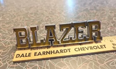 Partial! CHEVROLET K5 BLAZER FENDER EMBLEM Broken! GENUINE OEM PART • $10