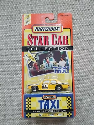 1997 Matchbox Star Car Collection Taxi Sunshine Cab #804  • $6.50