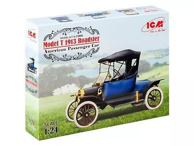 ICM 24001 - T 1913 Roadster American Passenger Car - Scale 1:24 • $65