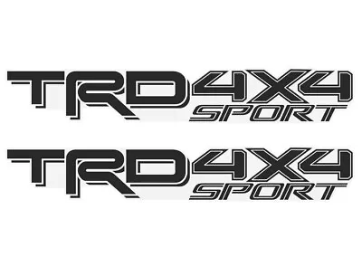 2X Toyota TRD 4x4 Sport Tacoma Tundra Truck Bed Decal Sticker • $16.85