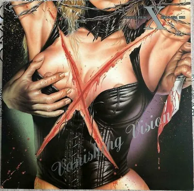 X / Vanishing Vision 12  Extasy Record Yoshiki Hide Toshi X JAPAN 1988 KURENAI  • $239.35