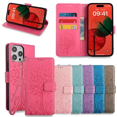 For Samsung Galaxy A13 A32 A33 A53 A90 Wallet Magnetic Buckle Leather Case Cover • £8.69