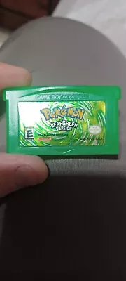 Pokémon Leaf Green GBA (Gameboy Advance) 100% Authentic. Tested And Working • $175.99