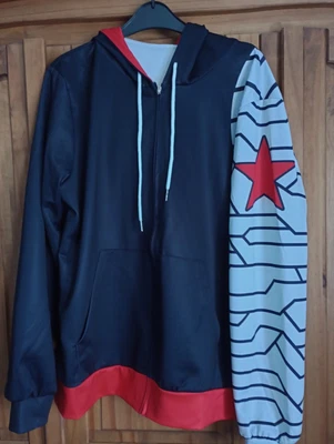 £5 • Buy Marvel Winter Soldier Zip Hoodie