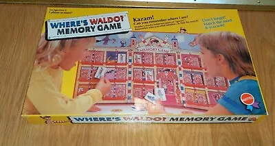 Vintage Mattel 1991 Where's Waldo? Memory Game • $16.25