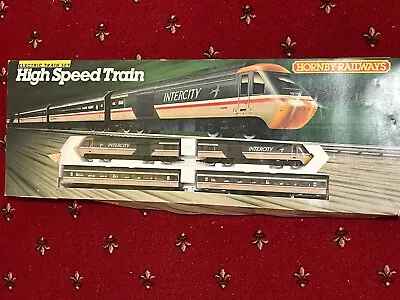 Hornby R693 High Speed Train Intercity Train Set Boxed Untested C1988 • £49.99