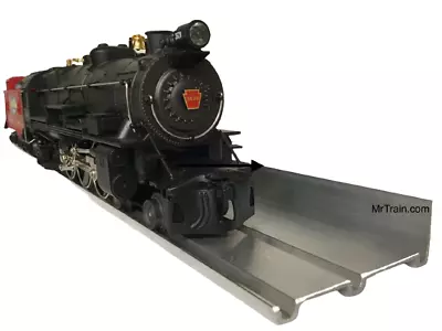 O Gauge TRAIN DISPLAY SHELVES - Aluminum -Model Railroad- 2 Pack - 4 Foot Length • $71.56