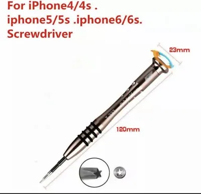 5 Point Star Pentalobe 0.8mm Magnetic Screwdriver Repair Opening Tool For IPhone • $6.45