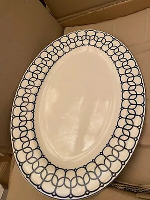 Mikasa Oval Platter Lavina White • $39