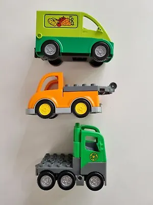 Lego Duplo Bricks Pieces Minifigure Figure Bulk Lot Cars City Truck  • $15