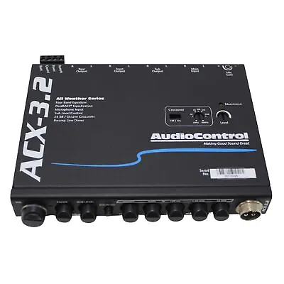 Audio Control All-Weather Equalizer And Crossover With Paging Mic ACX-3.2 • $259.70