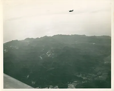 1945 WWII Official USS SHANGRI-LA Airplanes Over Okinawa 8x10 Photo #10 • $8.99