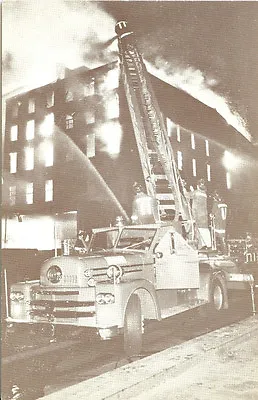 Philadelphia PA  Ladder 7 Working At Red Star Furniture 5 Alarm Fire Nov 11 1969 • $9.88
