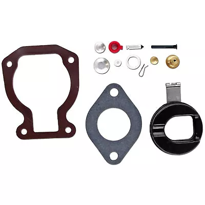 Carburetor Carb Kit W/ Float For Johnson Evinrude 5hp 6hp 8hp 1984-1985 439072 • $10.39