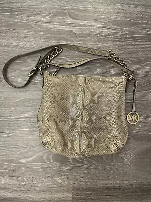 MK Python Uptown Astor Embossed Crossbody Shoulder Bag  • $95