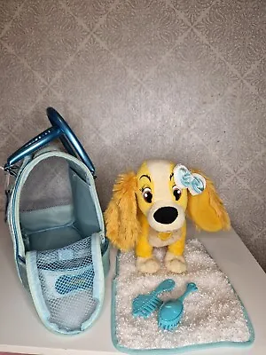  Disney Lady And The Tramp Blue Pet Carrier Soft Toy • £19.99