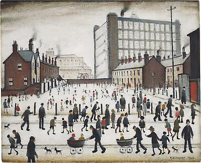 L. S. Lowry - The Mill Pendlebury (1943) - 17  X 22  Fine Art Print • $79.99