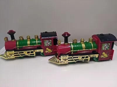 Disney Mickey Mouse Holiday Express Motorized Train Engine Electronic Read Desc. • $18.99