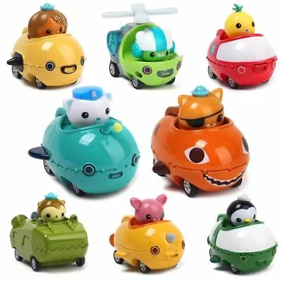 The Octonauts Shiatsu 2.3'' Finger Push Car Model Action Figure Toy Kid Gift • £8.99