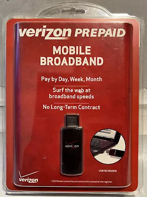 Verizon Novatel WiFi USB760 Modem Aircard Broadband Access W Guidebook  • $28