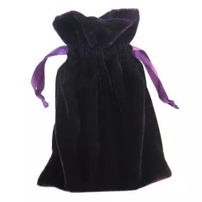 NEW Small Velvet Bag (Purple) 4x6 Inches Drawstring Pouch • $8.99