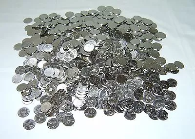 New 1000 Stainless Liberty/eagle Tokens For Pachislo Skill Slot Machines - New • $109.95