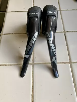 SRAM Force 22 1x11 Mechanical Shifters + Force 11sp Long Cage Rear Mech • $175