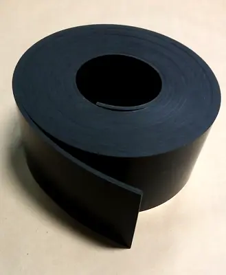 $56.62 • Buy Neoprene Sheet Rubber Solid Flex Strip 3/16  Thick X 6  W X 10-Ft Roll 60 Duro