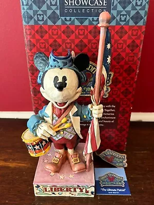 Jim Shore Disney Traditions The Ultimate Patriot 4004151 Mickey Mouse O • $58.99