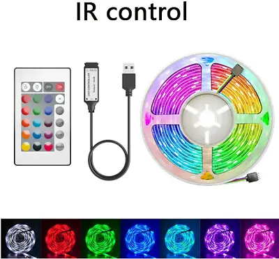 USB LED Strip Light 16LED/Meter Bluetooth RGB Lights Flexible TV Backlight Lamp • $5.84