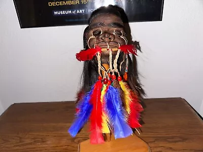 REPLICA MODEL JIVARO SHRUNKEN HEAD-Tsantsa • $89.95