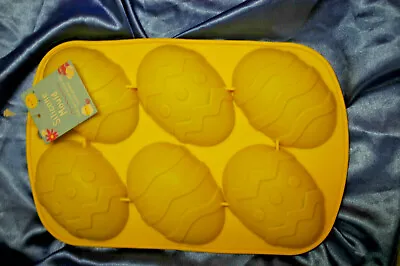 Silicone Egg Mould Large Make Your Own Chocolate Fondant Decorating Craft • £2.95