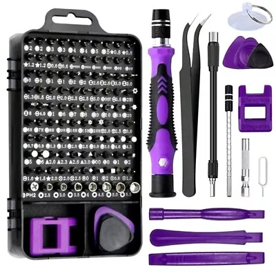 115 In 1 Magnetic Precision Screwdriver Set PC Phone Electronics Repair Tool Kit • $14.99