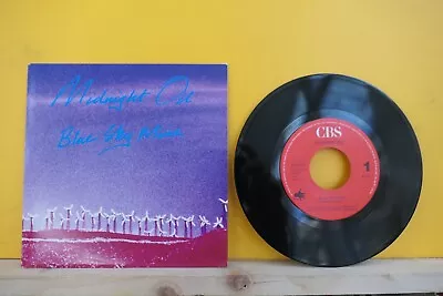 MIDNIGHT OIL - Blue Sky Mine / Wedding Cake Island 7  1990 CBS NL Picture Cvr NM • £0.86