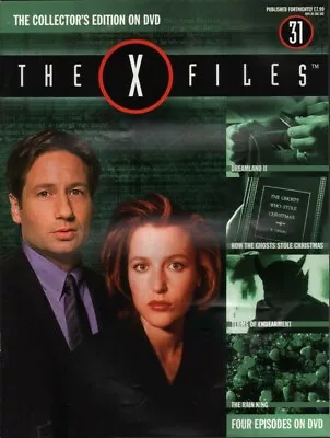 THE X FILES - DAVID DUCHOVNY - Collector's Magazine No. 31 With NEW SEALED DVD • £2.50