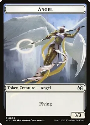 Angel - Demon Double Sided Token [March Of The Machine] MTG • $1.47