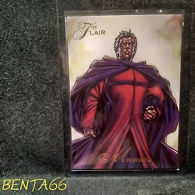 2015 Marvel Fleer Retro 🔥 Flair Magneto Insert Chase Card # 12 • $9.99