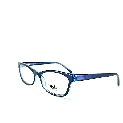 Mossimo MS 2061 6913 Eyeglasses Womens Frames Blue Rectangle 52-17-135 • $24.99