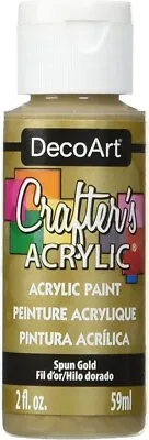 Deco Art Acrylic Paint In Spun Gold 59 Ml  (PACK OF 1) • £2.52