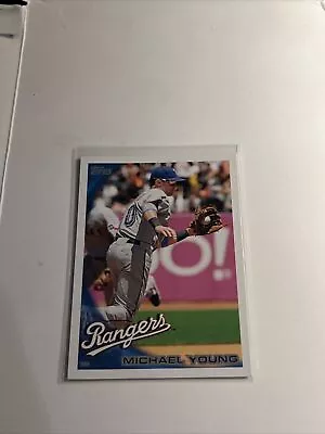 2010 Topps #643 Michael Young Texas Rangers • $1.35