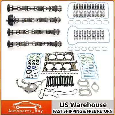 Cam Rocker Arms Valve Lifters Head Gasket Kit For 11-16 ChrysIer Dodge Jeep 3.6L • $618