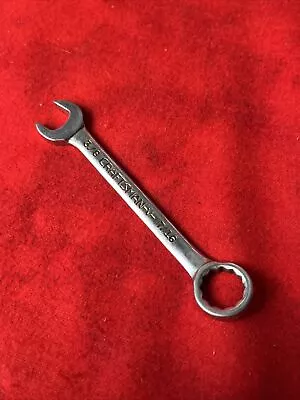 CRAFTSMAN -V- MINIATURE IGNITION COMBINATION WRENCH 7/16  & 3/8  USA (t74) • $15