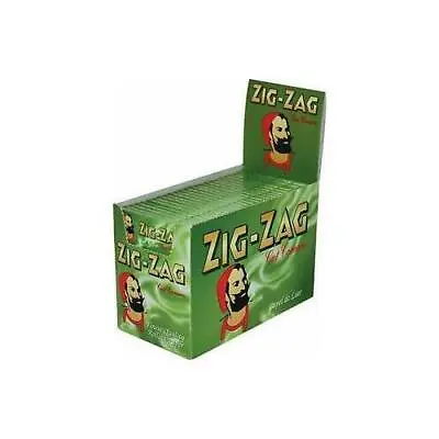 1000 Zig Zag Green Rizla/rolling Papers 20 Packs X 50 Papers • £5.99